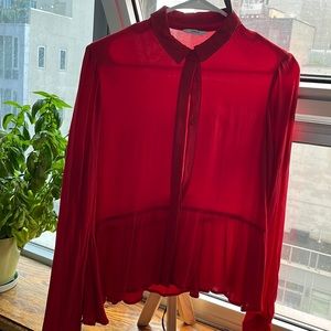 Red Blouse
